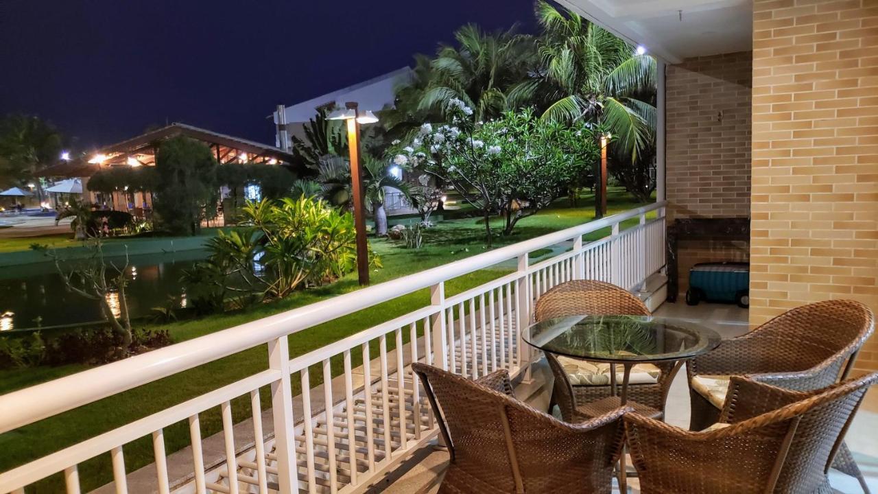 Paraiso Das Dunas - Apartamento A Beira Mar Com Jacuzzi - Proximo Ao Beach Park Aquiraz Luaran gambar