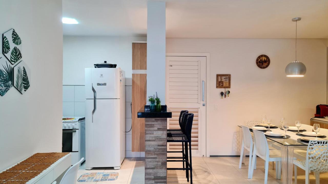 Paraiso Das Dunas - Apartamento A Beira Mar Com Jacuzzi - Proximo Ao Beach Park Aquiraz Luaran gambar