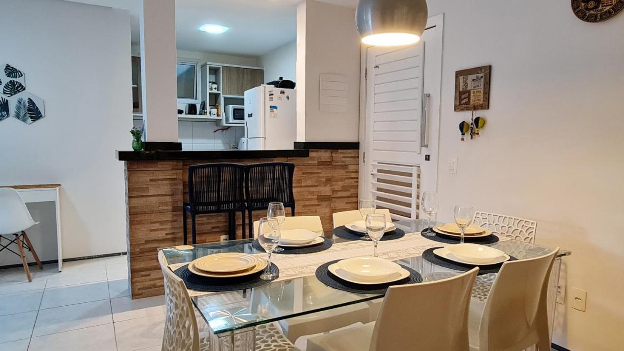 Paraiso Das Dunas - Apartamento A Beira Mar Com Jacuzzi - Proximo Ao Beach Park Aquiraz Luaran gambar