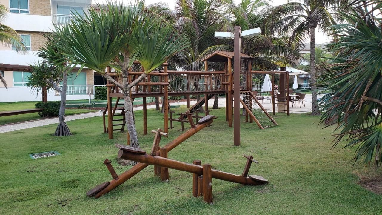 Paraiso Das Dunas - Apartamento A Beira Mar Com Jacuzzi - Proximo Ao Beach Park Aquiraz Luaran gambar