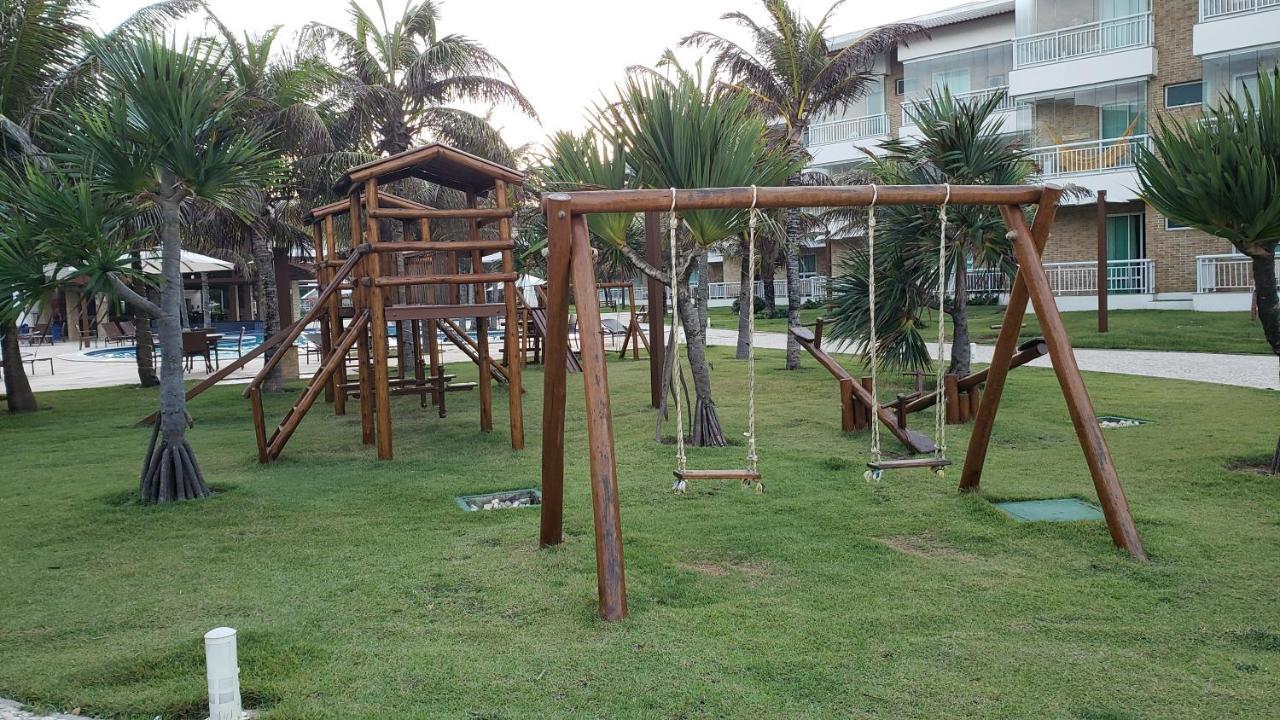 Paraiso Das Dunas - Apartamento A Beira Mar Com Jacuzzi - Proximo Ao Beach Park Aquiraz Luaran gambar