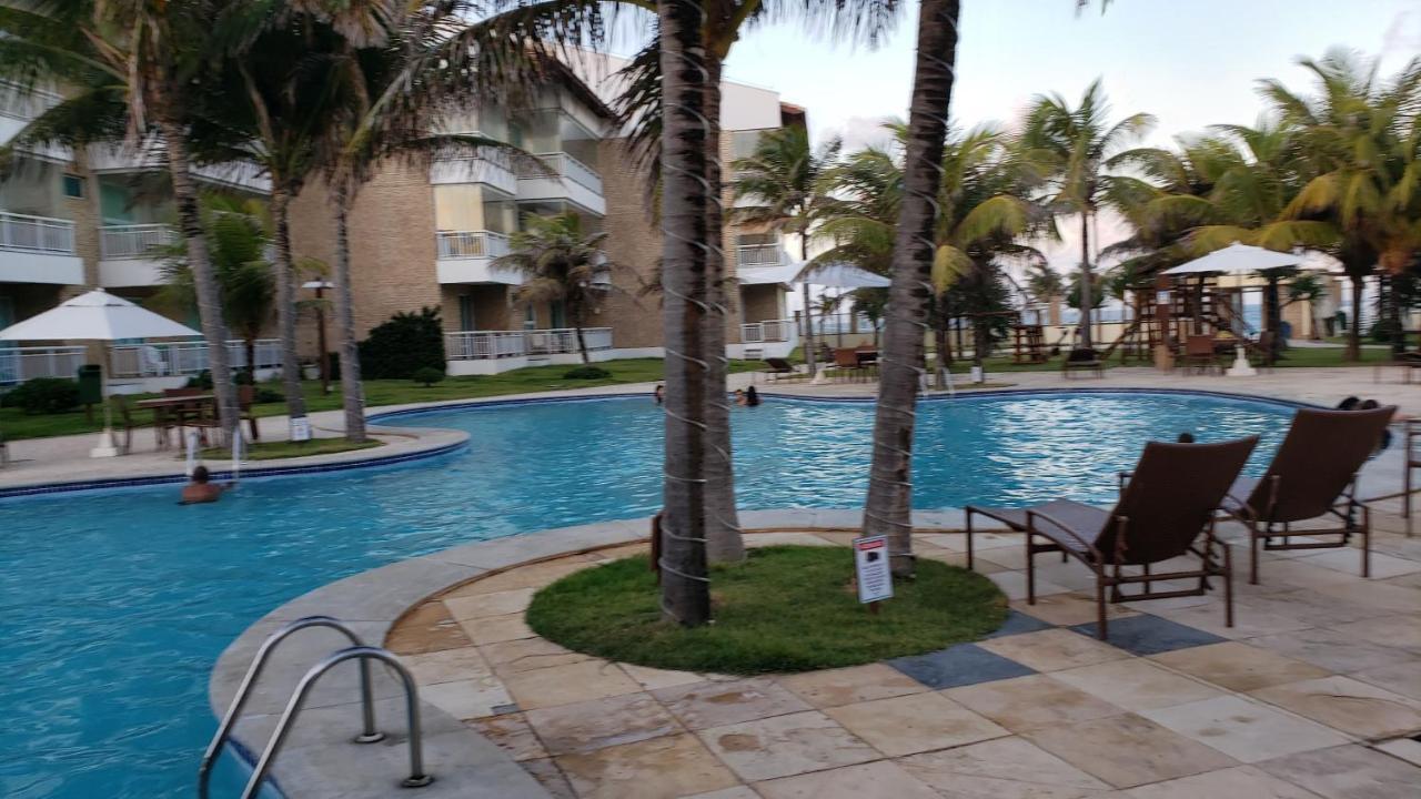 Paraiso Das Dunas - Apartamento A Beira Mar Com Jacuzzi - Proximo Ao Beach Park Aquiraz Luaran gambar